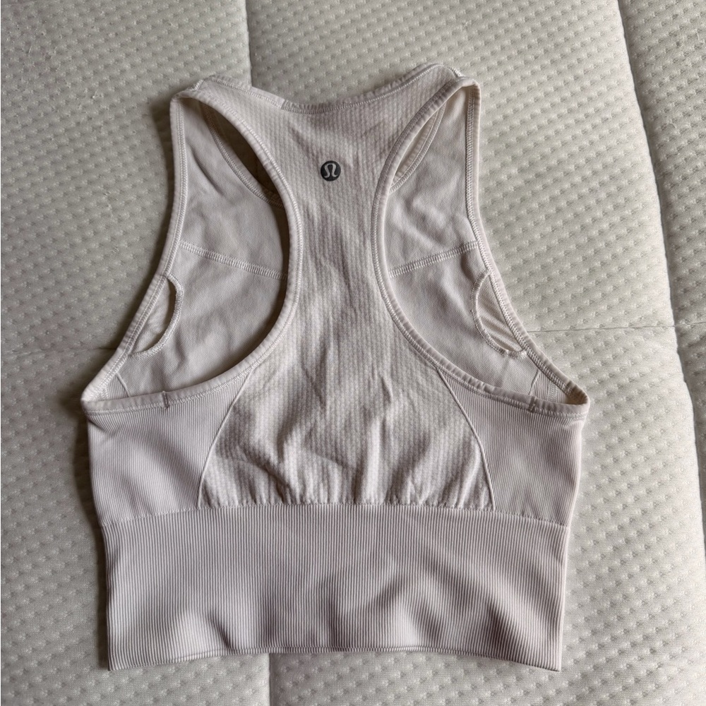 lululemon athletica Light Beige Sports Bra top